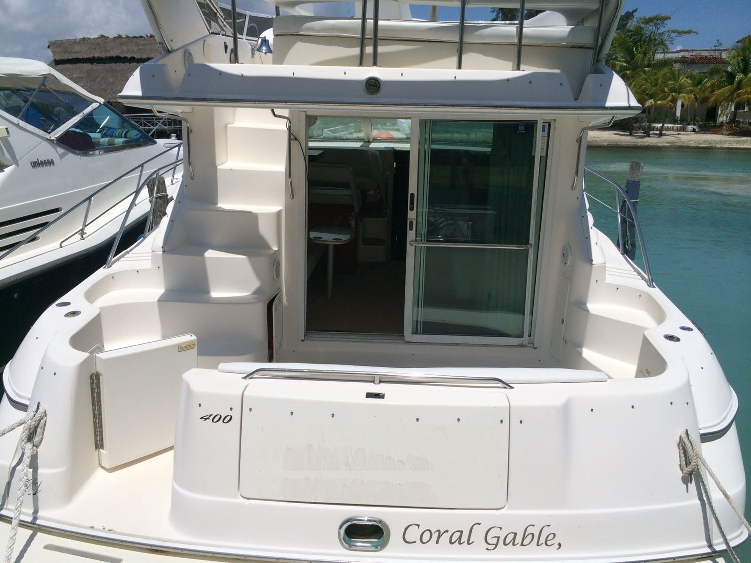 RENTA DE YATES EN CANCUN SEA RAY 48 PIES 14
