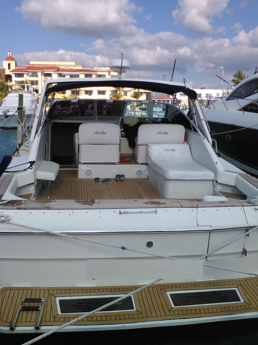 RENTA DE YATES EN CANCUN Y RIVIERA MAYA SEA RAY 46