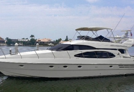 Azimut 58 yacht rental cancun 1