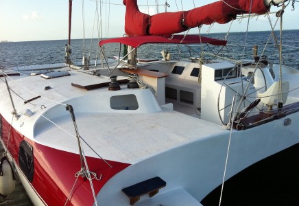 Catamaran 40 rental cancun 2