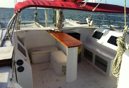 Catamaran 40 rental cancun 3