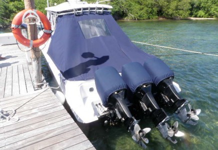 Donzi 38 boat rental cancun 2