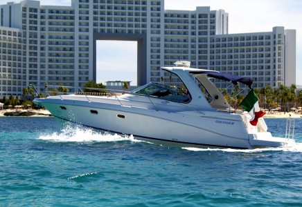 Four winns 41 yacht rental cancun 3 1