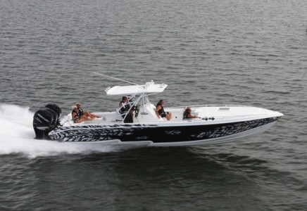 Glasstream 328 boat cancun 1