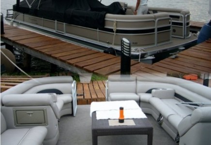 Pontoon 36 boat rental cancun 2