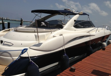 Sunseeker 58 predator yacht rental cancun 1