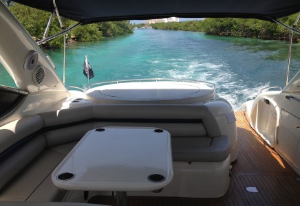 Sunseeker 58 predator yacht rental cancun 3