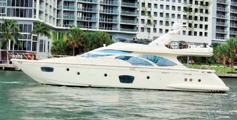 RENTA DE YATES EN CANCUN AZIMUT 75 PIES 1