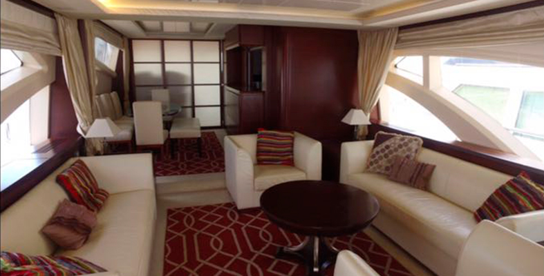 RENTA DE YATES EN CANCUN AZIMUT 75 PIES 35