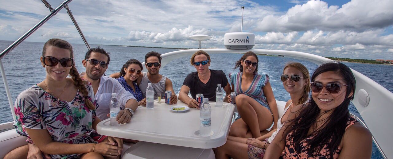 sea ray 40 Yacht flybridge